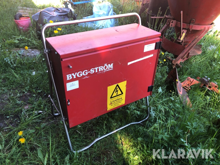 Elskåp Bygg-ström 