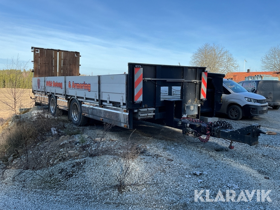 Släp FK Fruehauf Twinslider 1996