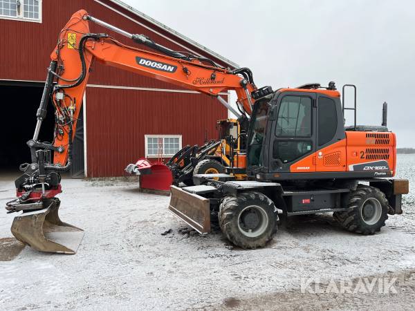 Grävmaskin Doosan DX160W-5