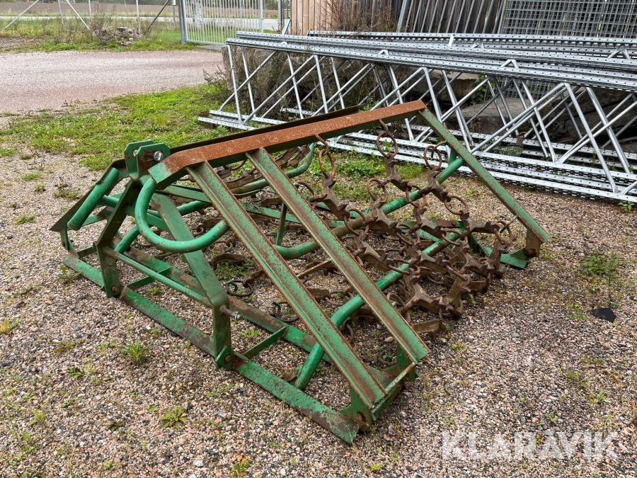 Ängsharv med 3 punkts fäste