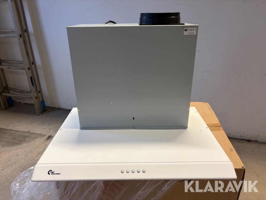 Köksfläkt Thermex Super Silent-new control- 60 hvid