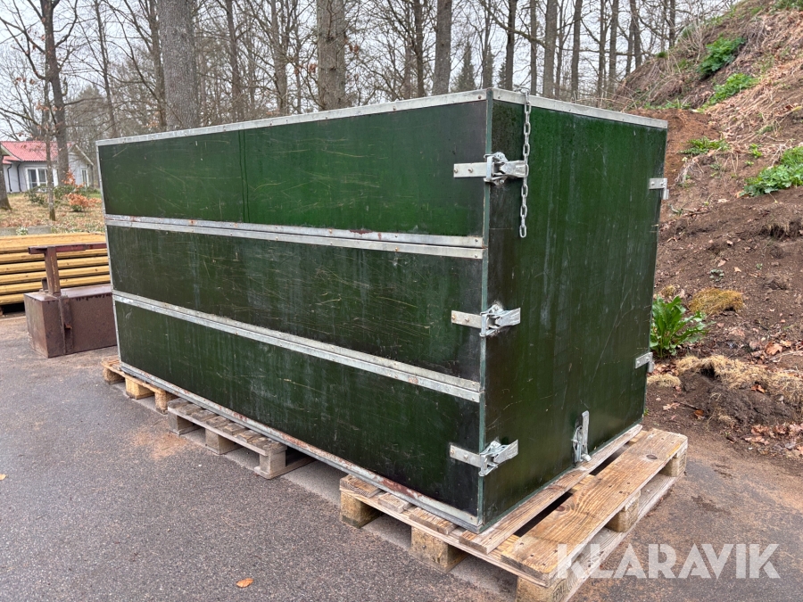 Gravlåda öppningsbar sida