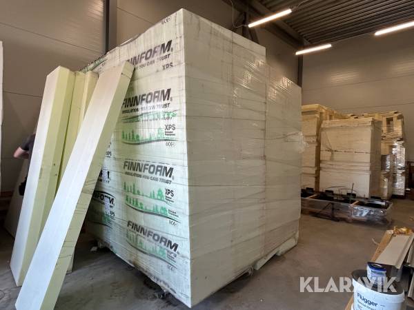 Isoleringsskivor 120 m² Finnform XPS300 100x600x2400