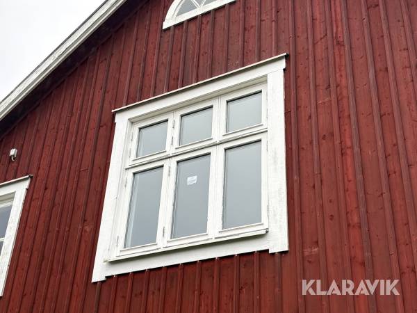 Flaggfönster Trä/trä 9st (3+6st)