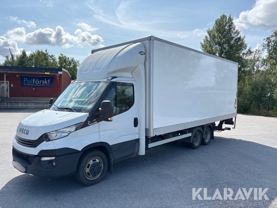 Lätt lastbil Iveco Daily 35-180 med släp 
