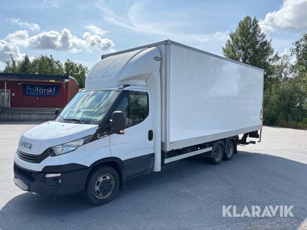 Lätt lastbil Iveco Daily 35-180 med släp 
