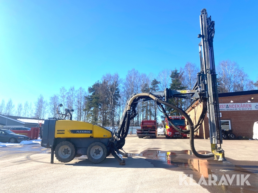 Borrvagn Atlas Copco Flexiroc T15 R - 01
