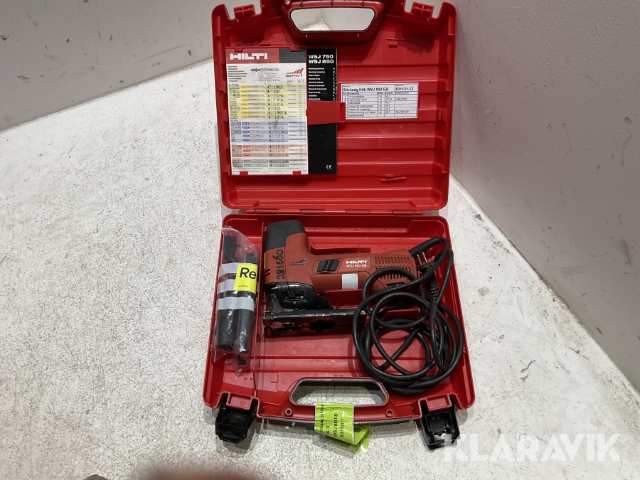 Sticksåg Hilti WSJ 850 EB