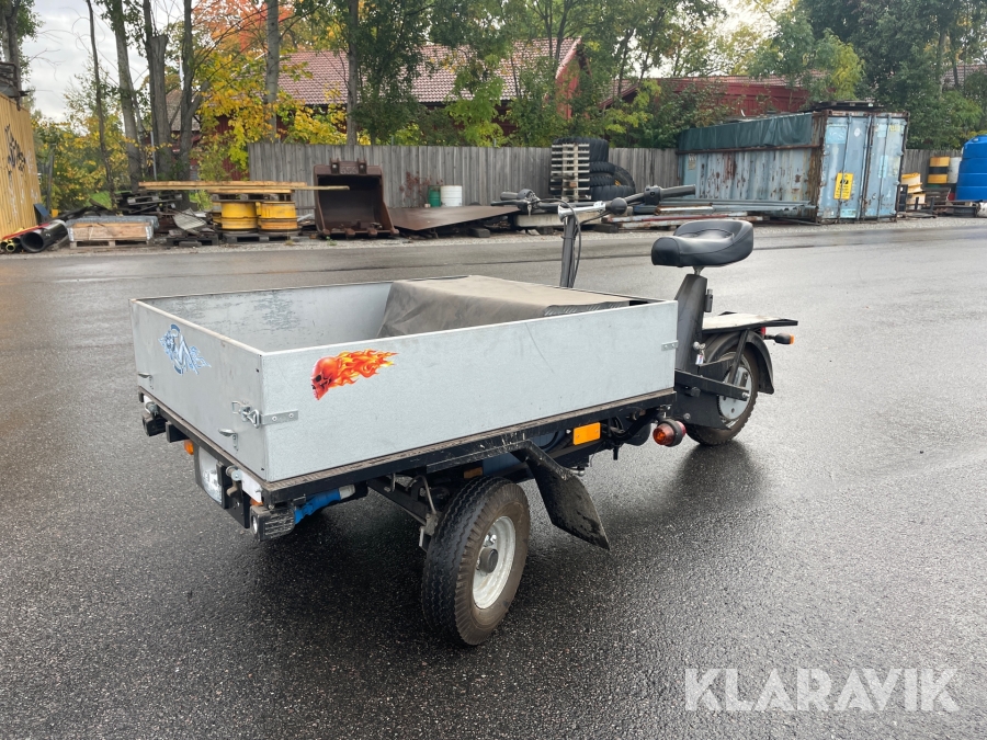 Flakmoped   eldriven