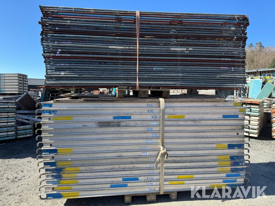 Dubbelräcke & krokplan Haki 3 m