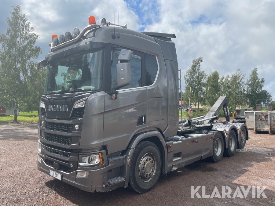Lastväxlare/Krokbil Tridem Scania R660