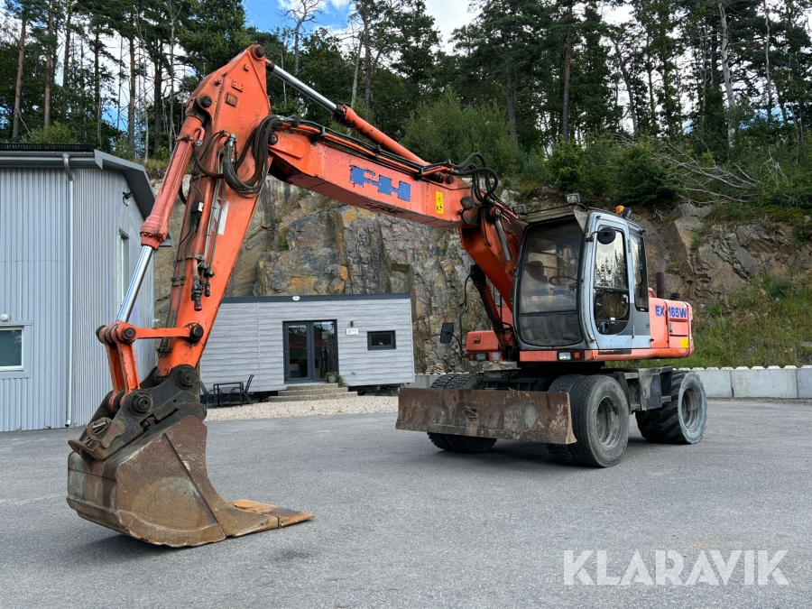 Hjulgrävmaskin Hitachi EX 165W