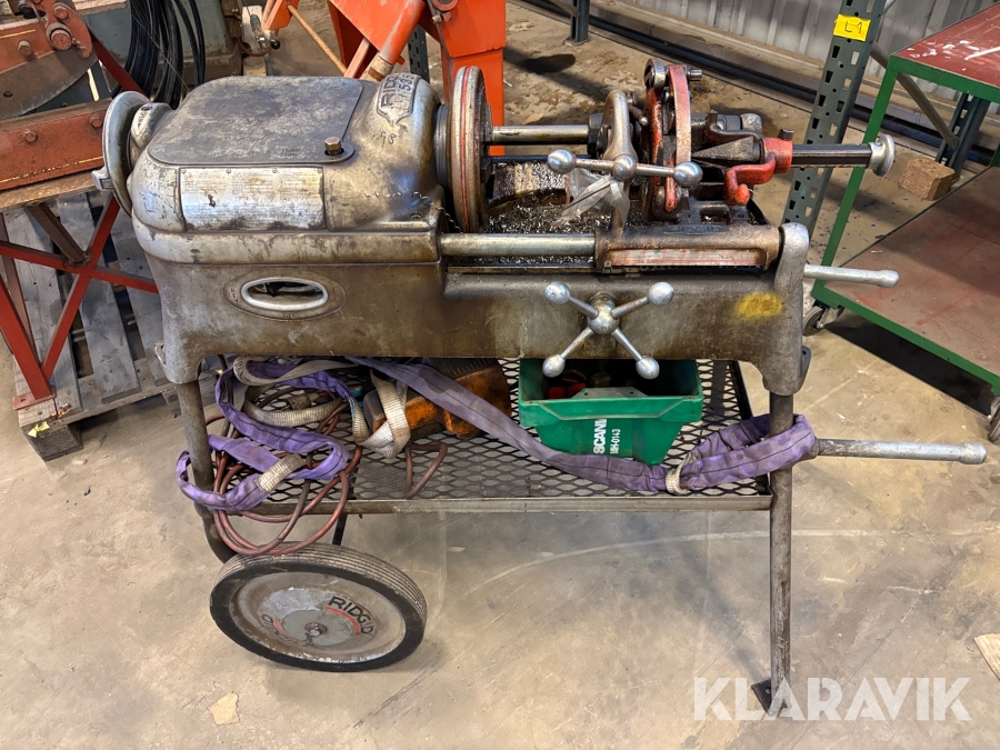 Gängmaskin/Borrmaskin Ridgid 535