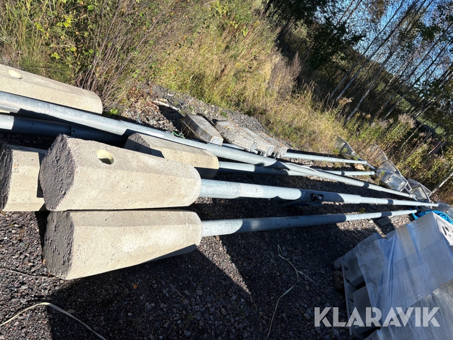 Lyktstolpar 6 st