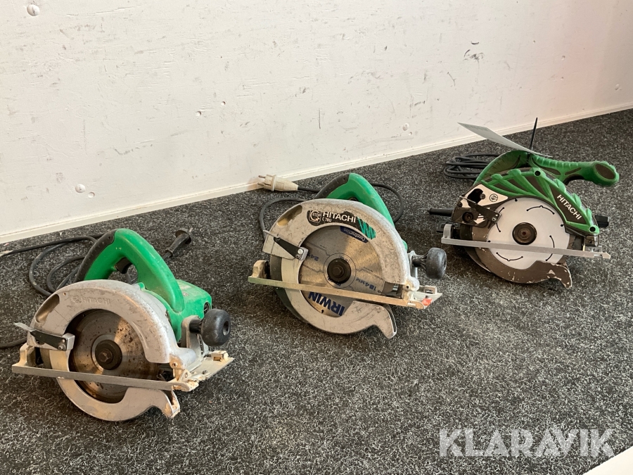 Cirkelsåg 3st Hitachi C 6BUS / C 7BU / C 6BU