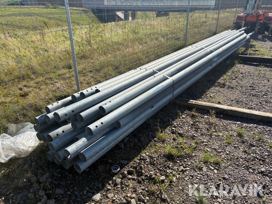 Rör till vägräcke 39 st