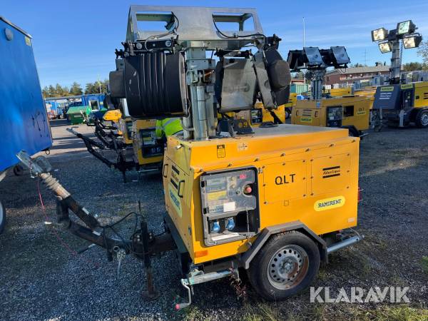 Belysningsmast dieseldriven Atlas Copco QLT H40