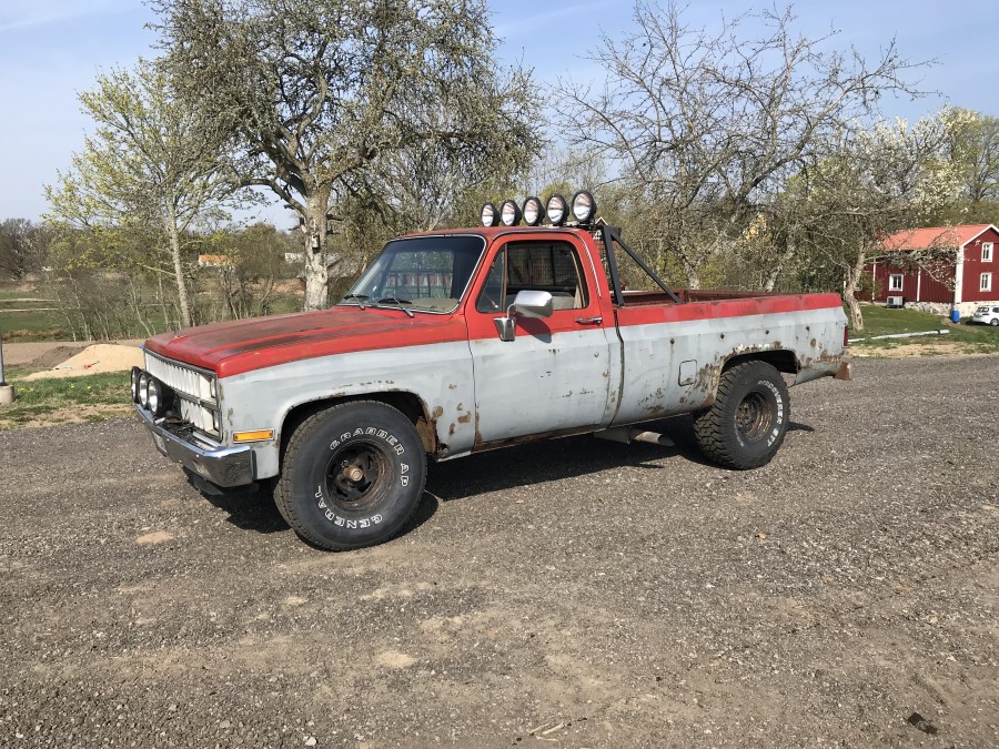 Cheva pickup c10 med 6,2 liters dieselmotor