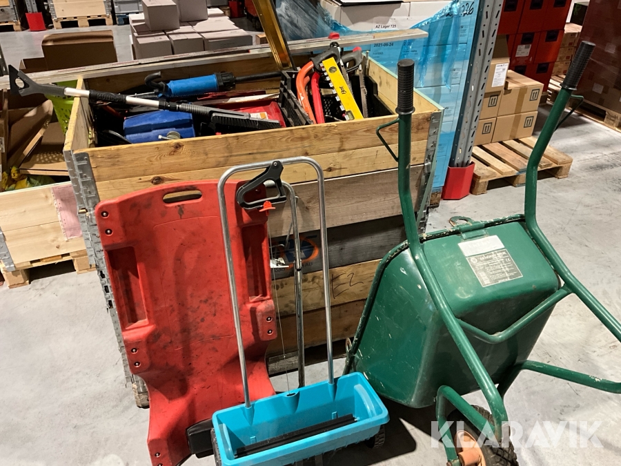 Utrustning trädgård / verkstad