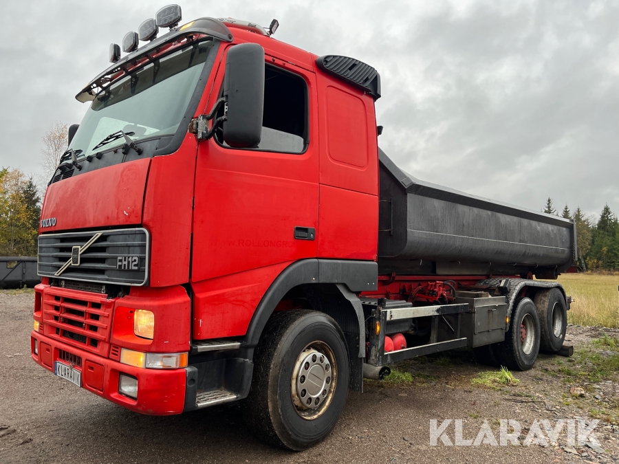Lastväxlare med flak Volvo FH 6x2
