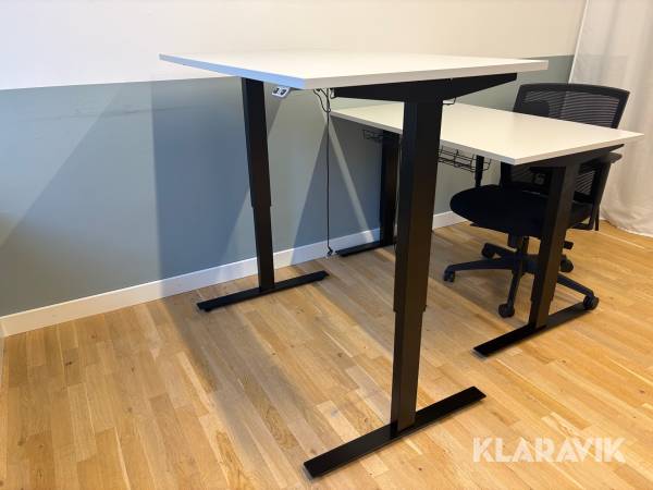 Skrivbord Edsbyn 140cm höj och sänkbart