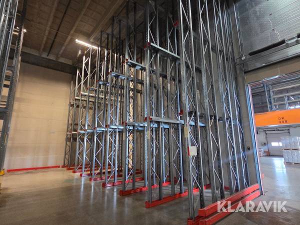 Djupstapling / stallage EAB 8 sektioner komplett