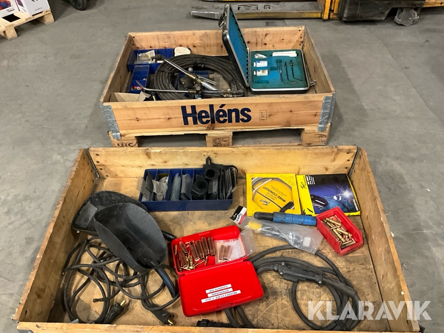 Diverse svetsutrustning