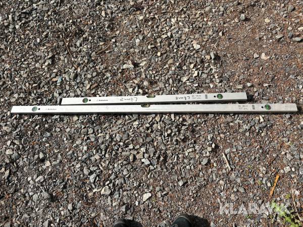 Vattenpass Hultafors 120 cm och 180 cm