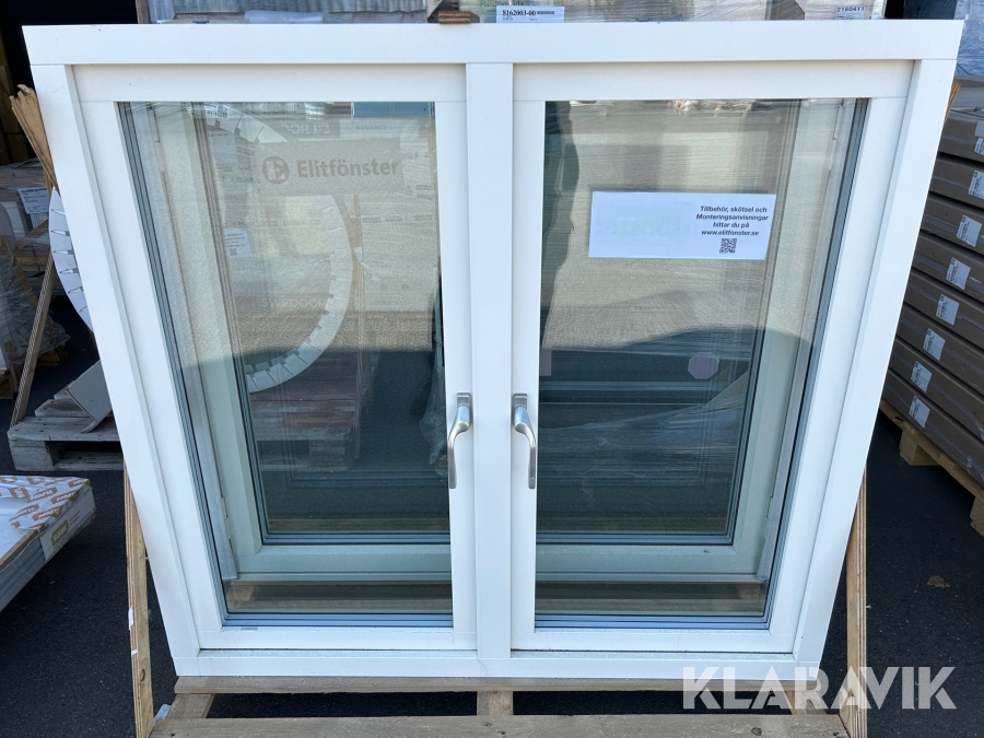 Fönster Elitfönster Sidhängt Alu 2-Luft 3 glas