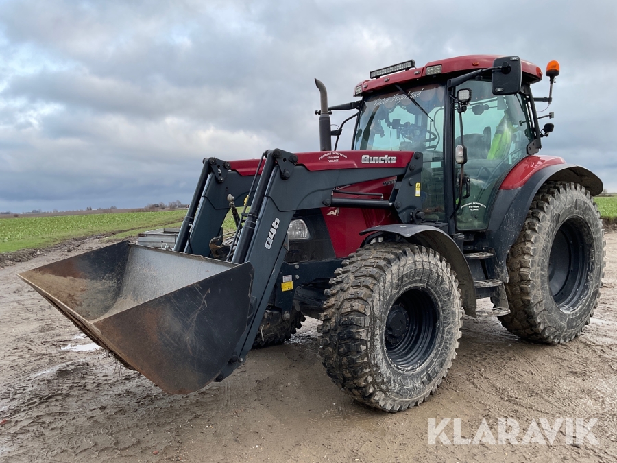 Traktor Case IH Maxxum 130 med frontlastare