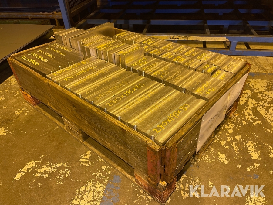 Fräsämne i aluminium  