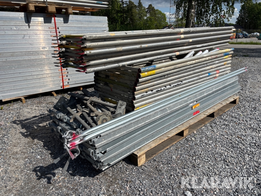 Ramställning Aluminium Layher/Monzon/Altrad 60 m2