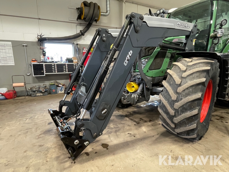 Frontlastare Ålö Q76 med lastarfundament