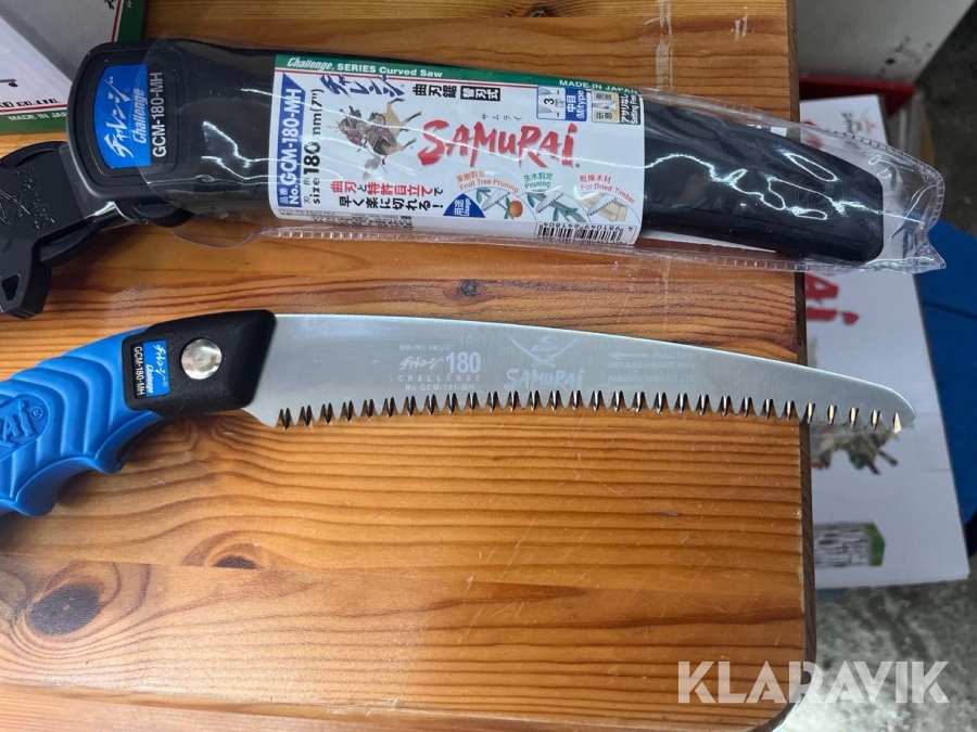 Parti med grensågar Samurai GCM-180-MH 6st