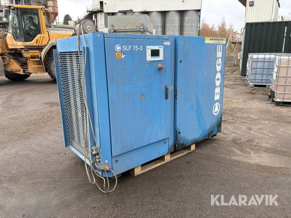 Skruvkompressor Boge SLF 75-3 55 kW