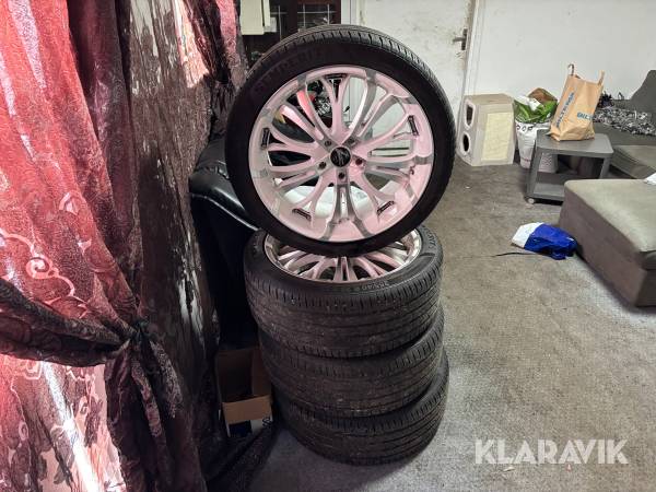 Personbilshjul Sommardäck med fälg Barracuda Tzunamee