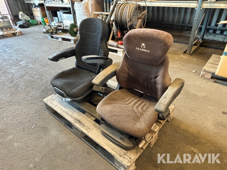 Traktorstolar Grammer & COBO 2st