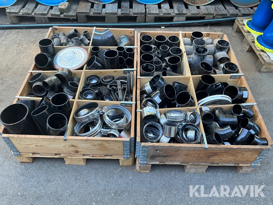 VVS avloppsdelar gjutjärn