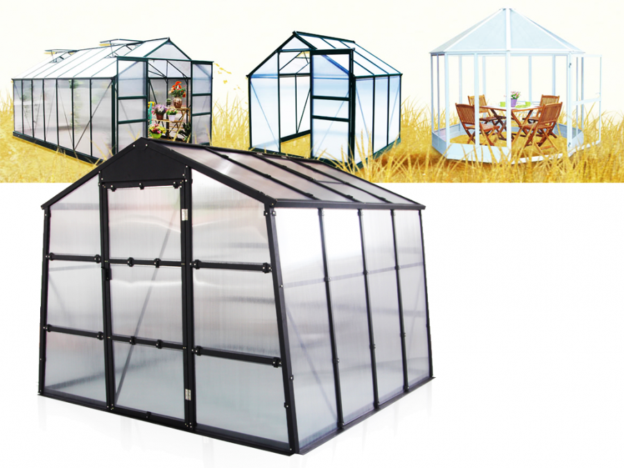 Växthus STORM 4,8m2