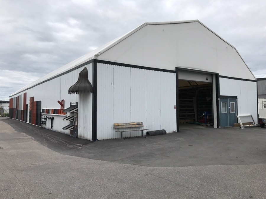 Lagertält / Tälthall 595kvm