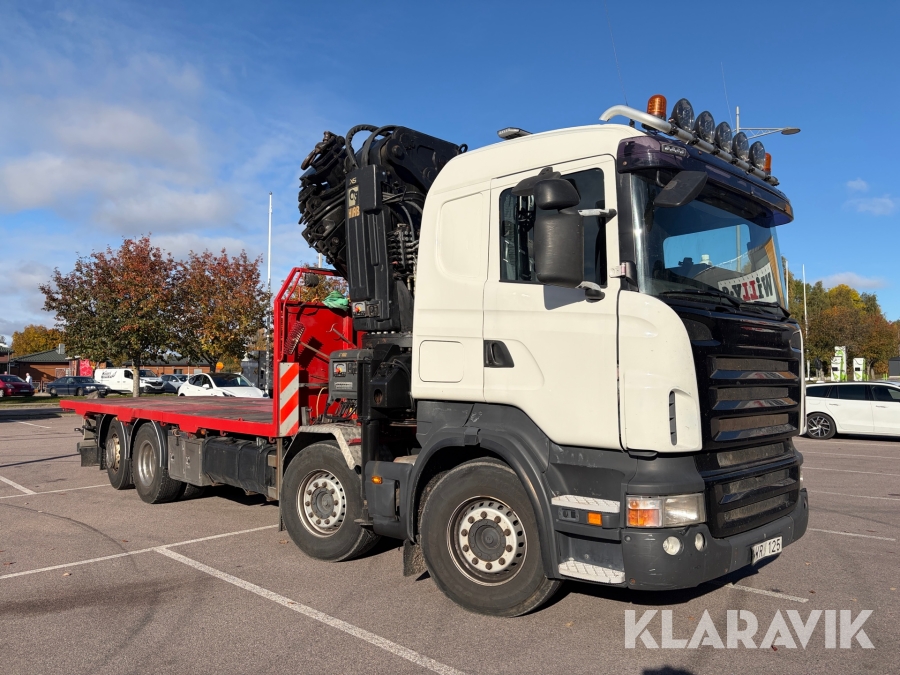 Kranbil Scania R500 Hiab HI-PRO XS700