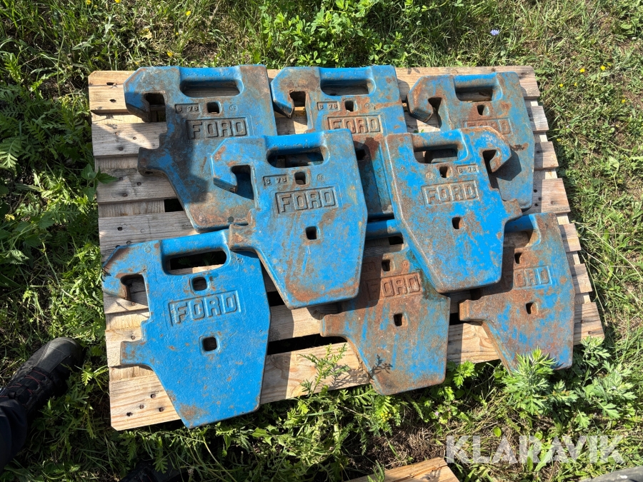 Frontvikter Ford 8st