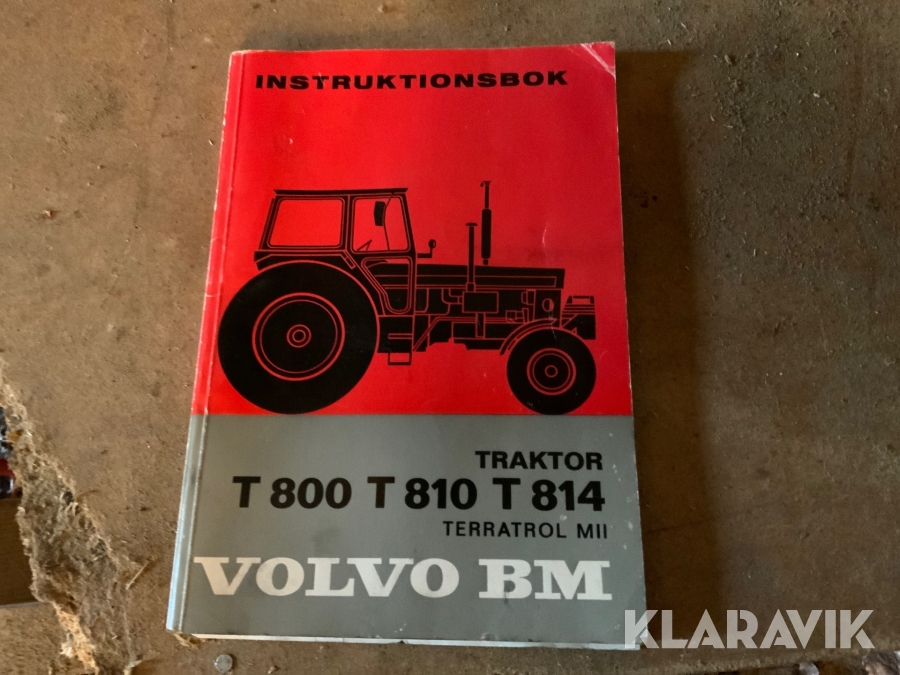 Traktor Volvo BM 800, Götene, Klaravik Auktioner