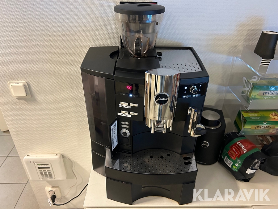 Kaffemaskin & Kvarn Jura Impressa XS90, Ludvika, Klaravik au