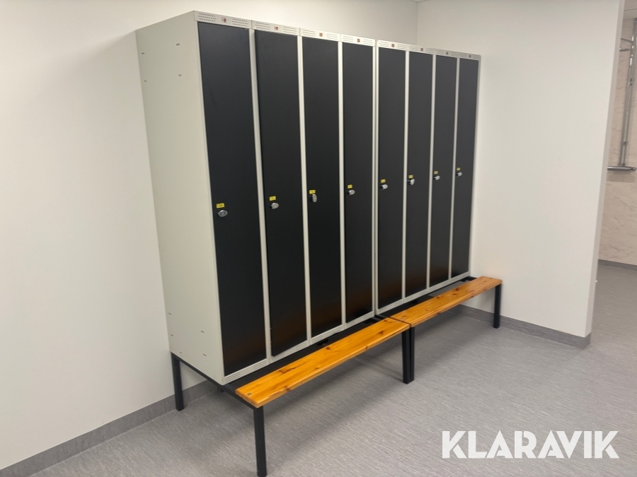 Klädskåp 4 sektioner Aj Produkter