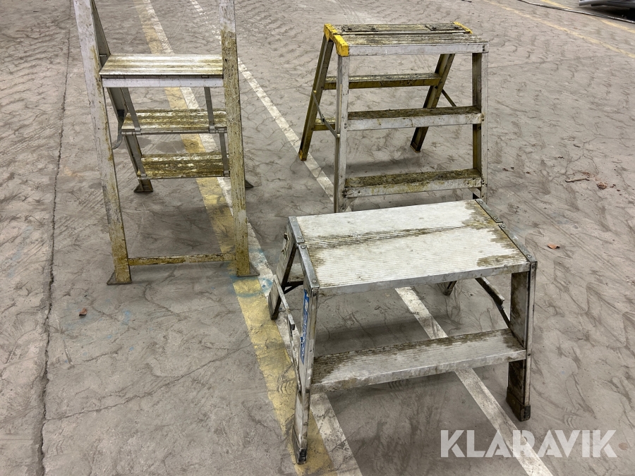 Trappstegar Zarges/Wibe 3 st