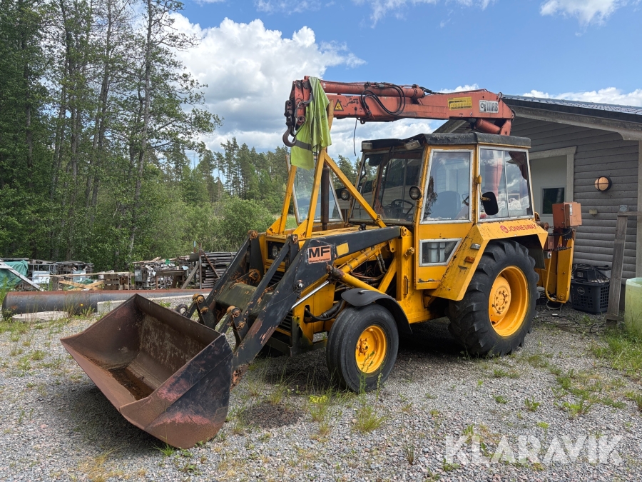 Traktorgrävare Massey Ferguson 50B