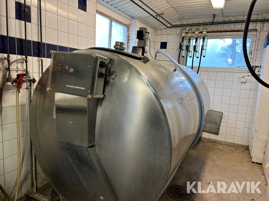 Mjölktank / vattentank Hackman Wedholms DF 953 AD