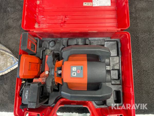 Planlaser, lasermottagare Hilti PR2-HS, PRA20