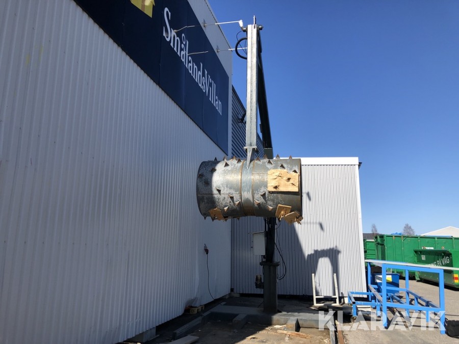 Rullkomprimator Weldac Rollpack Std för öppna sopcontainers